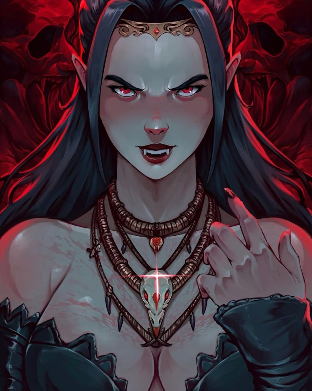 Ilustración de la baraja Mi Vampiro